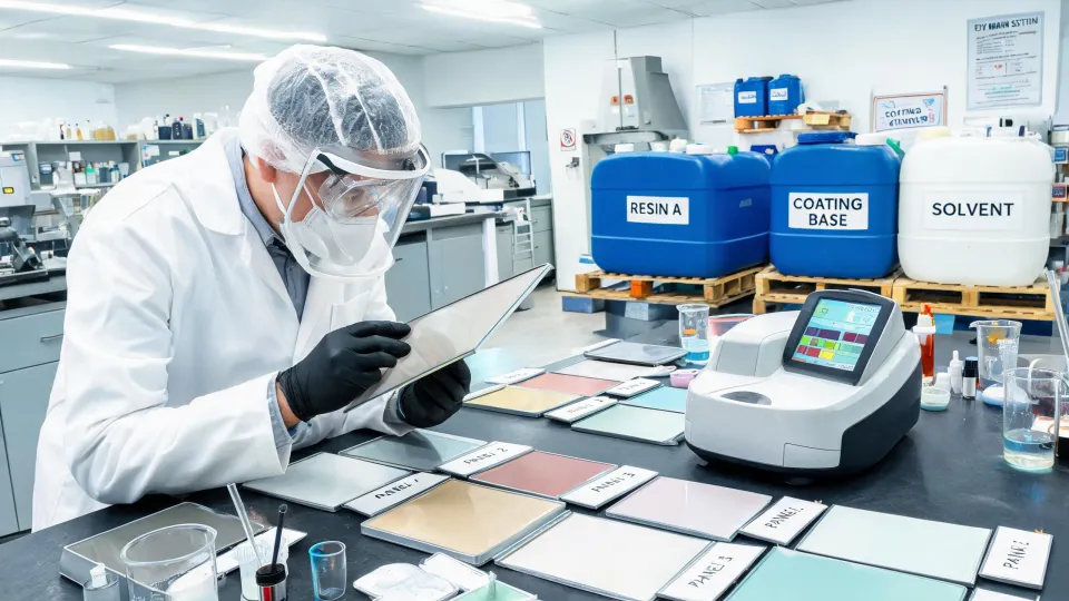 Industrial coatings drawdown lab