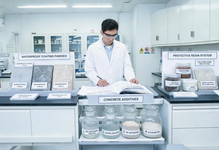 Construction materials and coatings application
