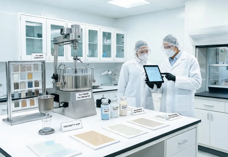 Formulation lab pilot testing